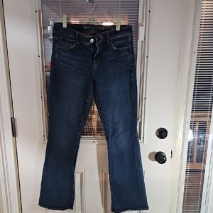 American Eagle Outfitters Dark Blue Boot Cut Jeans